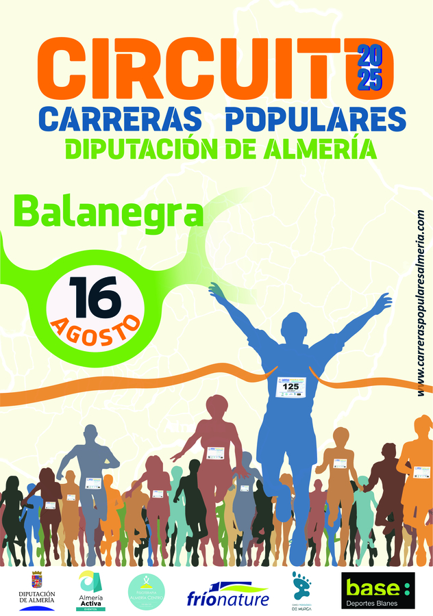 Circuito Provincial de Carreras Populares. Balanegra 16-08-25